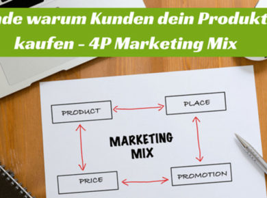 Der 4P Marketing Mix für Deine Conversion-Rate