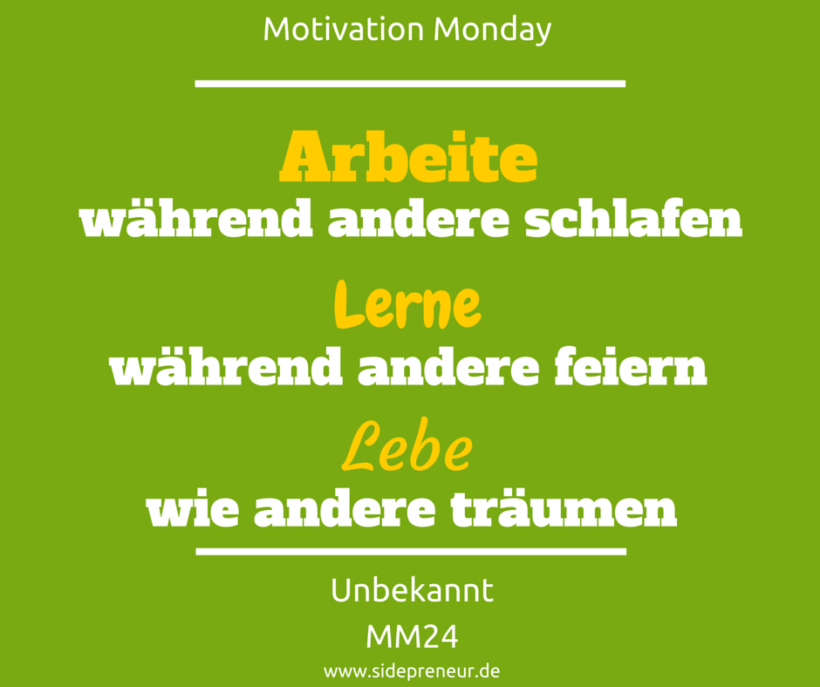 Gehe in der Selbstständigkeit auch die Extrameile