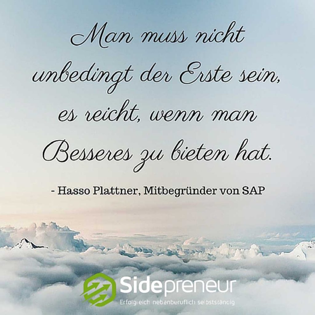 Muss man Innovativ sein um Erfolgreich zu werden?